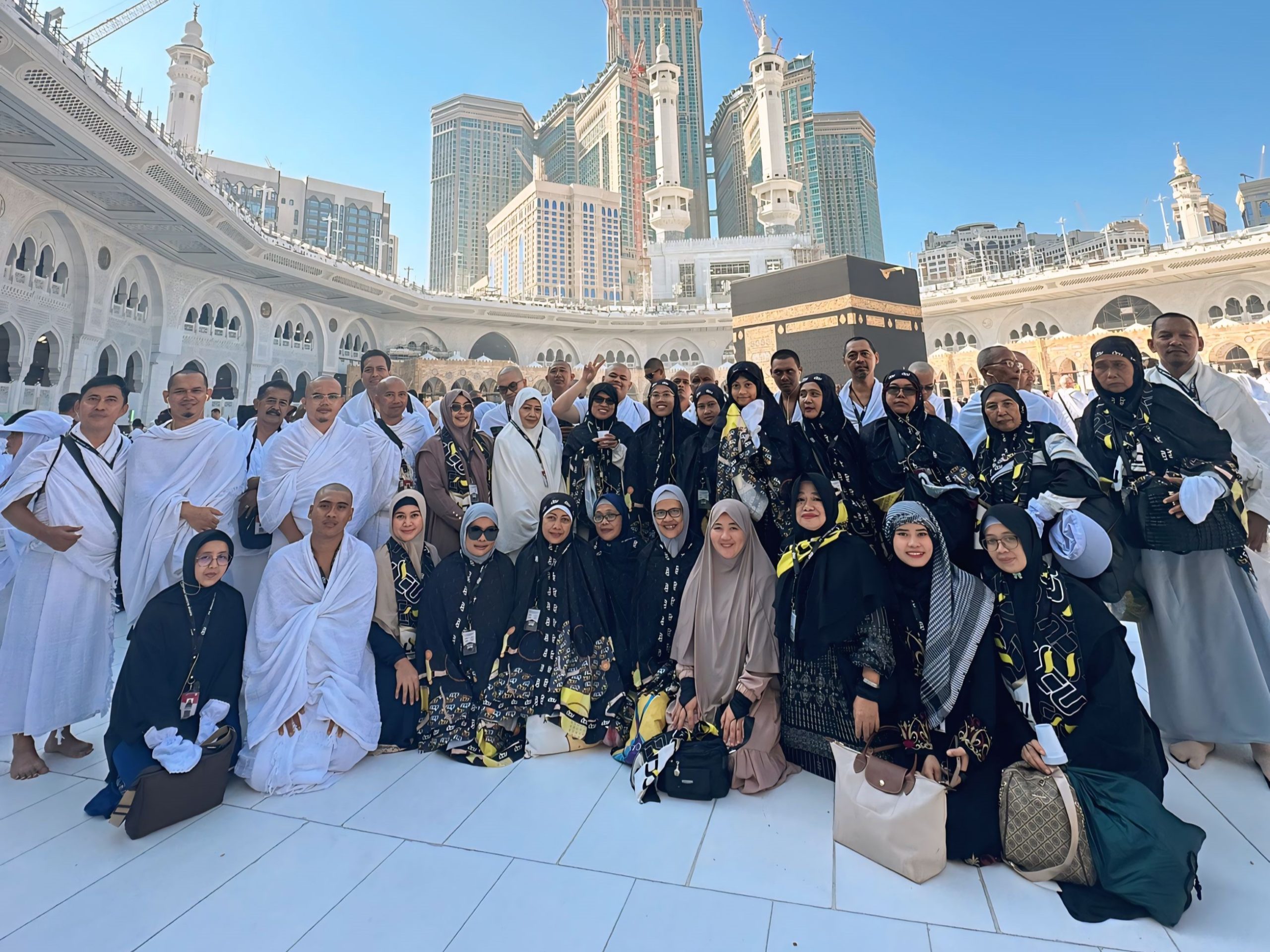 jamaah umroh dimekkah