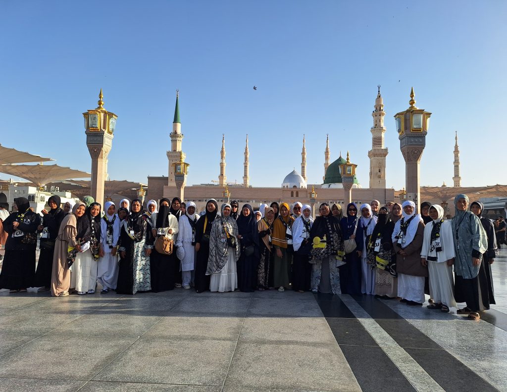 potret jamaah umroh